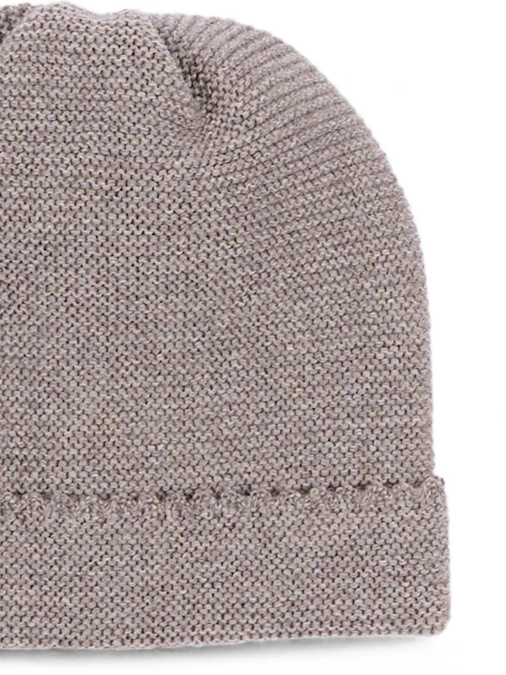 Little Bear Fijngebreide muts Beige