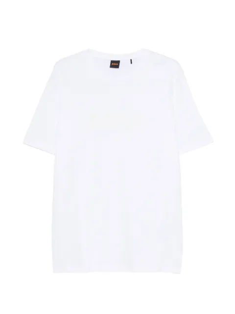 BOSS logo-print crew-neck T-shirt