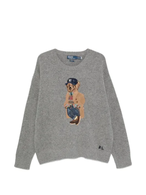 Polo Ralph Lauren Polo Bear intarsia-knit sweater