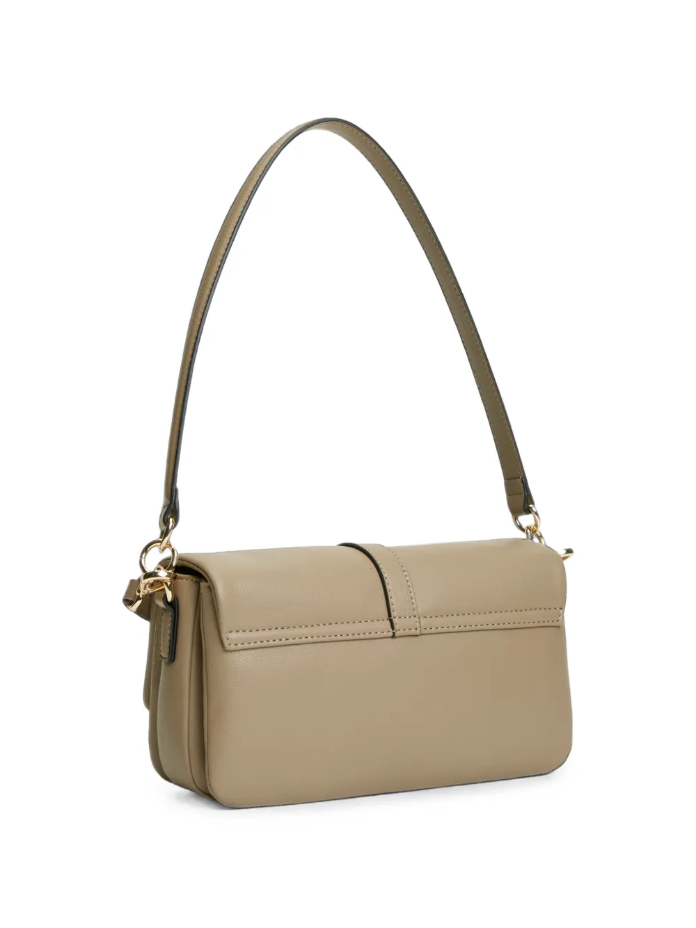 Tommy Hilfiger Schoudertas met logoplakkaat Beige
