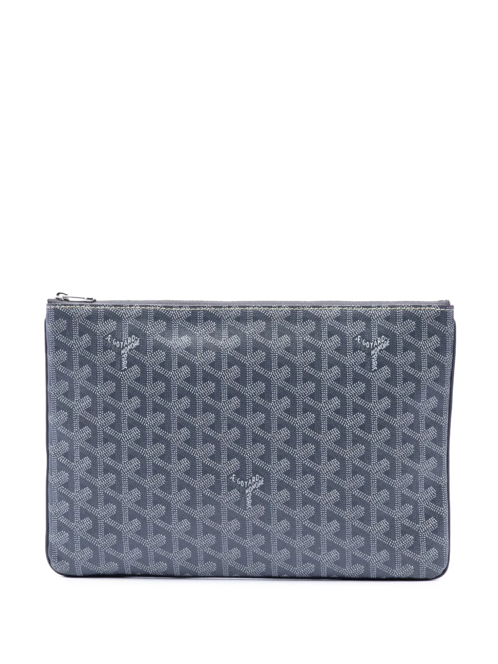 Goyard Pre-Owned 2018 Goyardine Senat MM clutch bag - Grigio