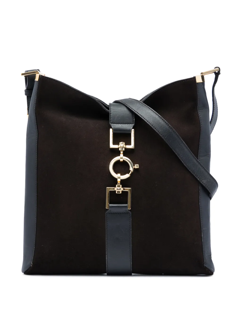 Gucci Pre-Owned 2000-2015 Suede Jackie shoulder bag - Braun