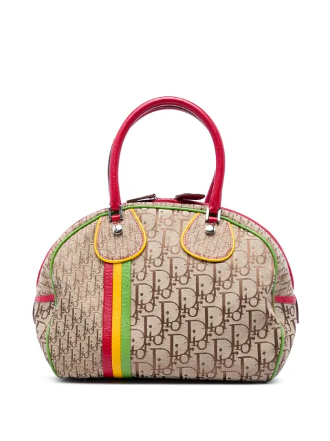 Christian Dior Pre-Owned 2004 Diorissimo Trotter Canvas Rasta handbag