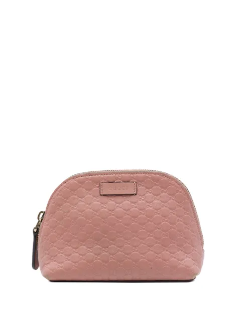 Gucci Pre-Owned 2000-2015 Microguccissima Cosmetic pouch