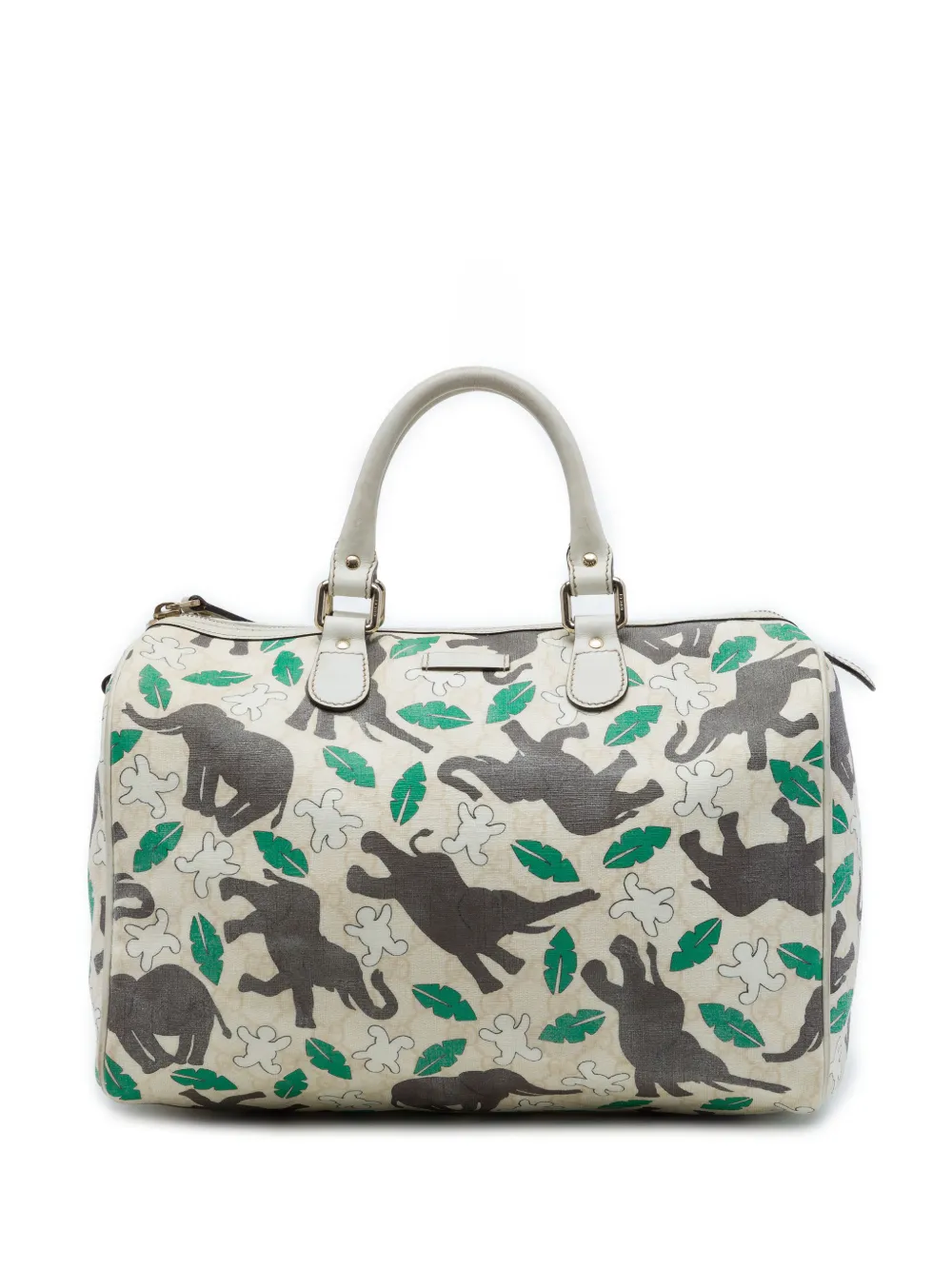 Gucci Pre-Owned Borsa tote Joy Snowman In Africa media in tessuto GG Supreme 2016-2026 - Toni neutri