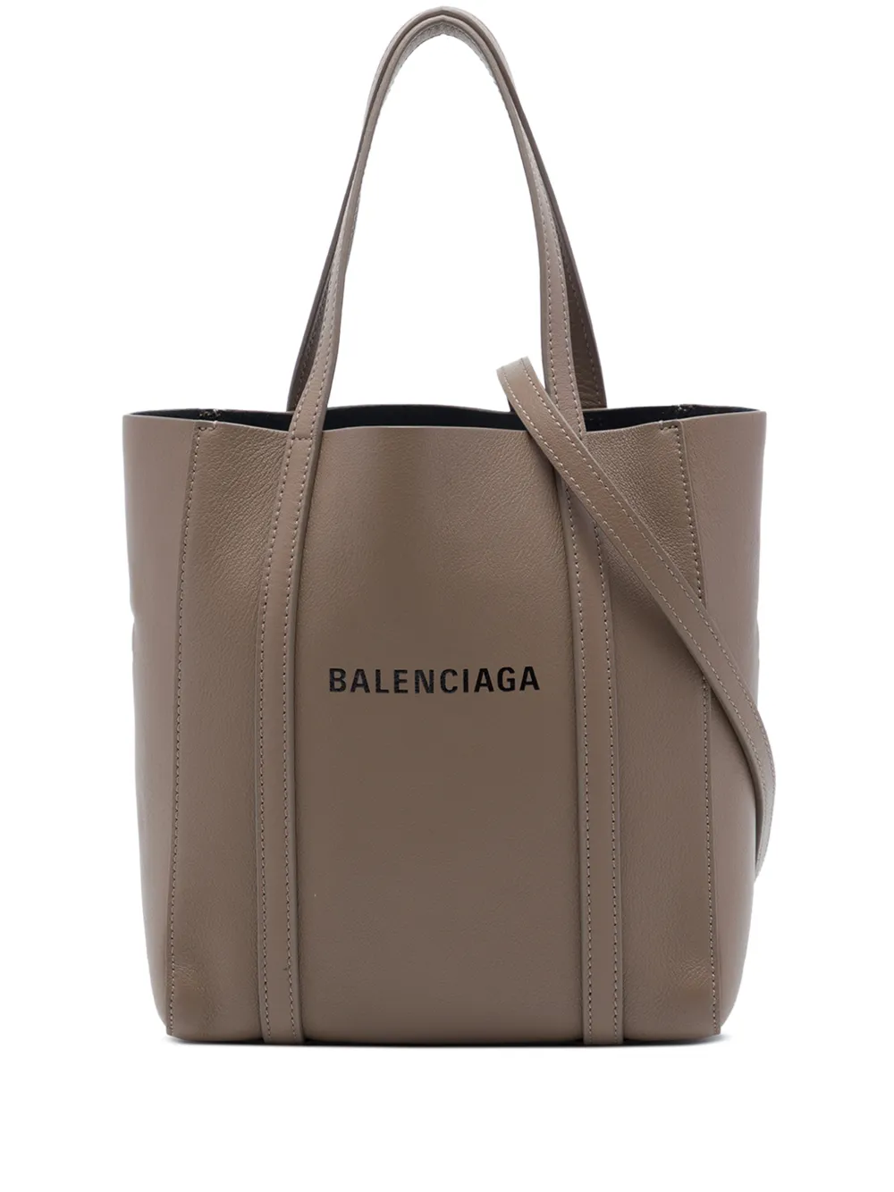 Balenciaga Pre-Owned Borsa tote Everyday XXS in pelle di vitello 2021 - Marrone
