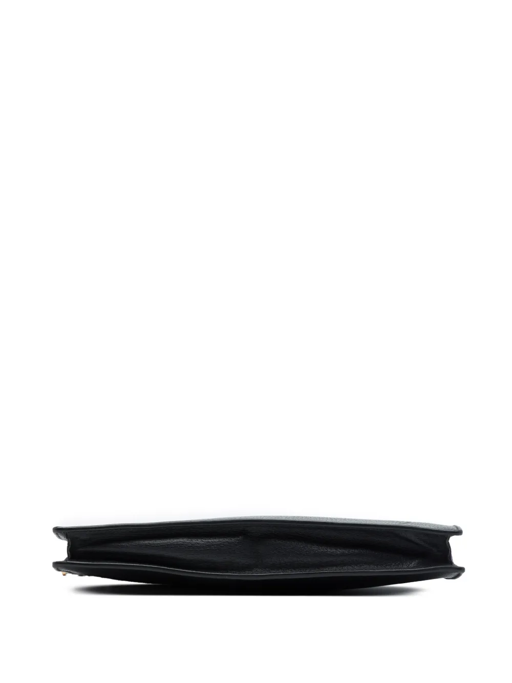 Gucci Pre-Owned 2016-2026 GG Marmont kalfsleren clutch Zwart