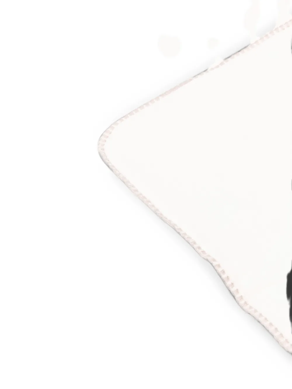 Emporio Armani Kids Dekens met geborduurd logo Beige