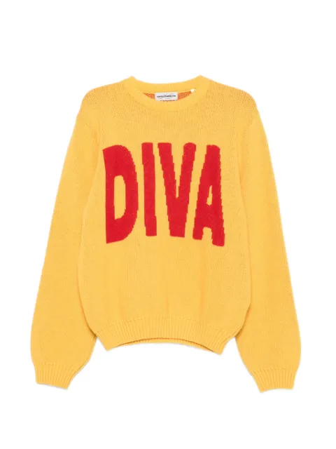 CARNE BOLLENTE jersey Such A Diva en intarsia