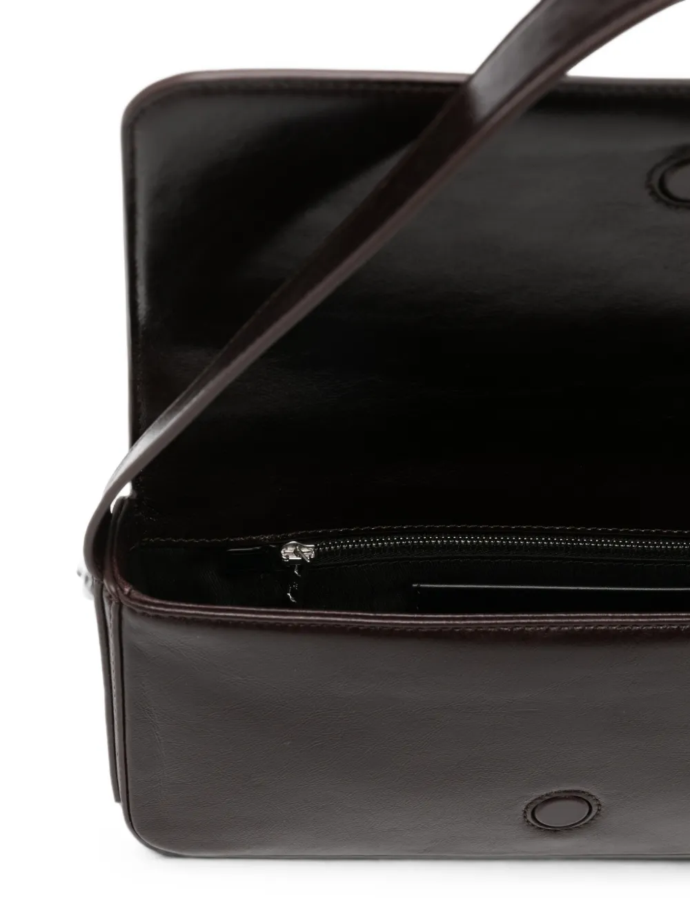 Alexander Wang Punch Flap leren schoudertas Bruin