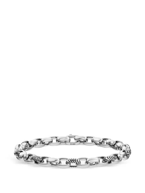 David Yurman Chevron oval link bracelet