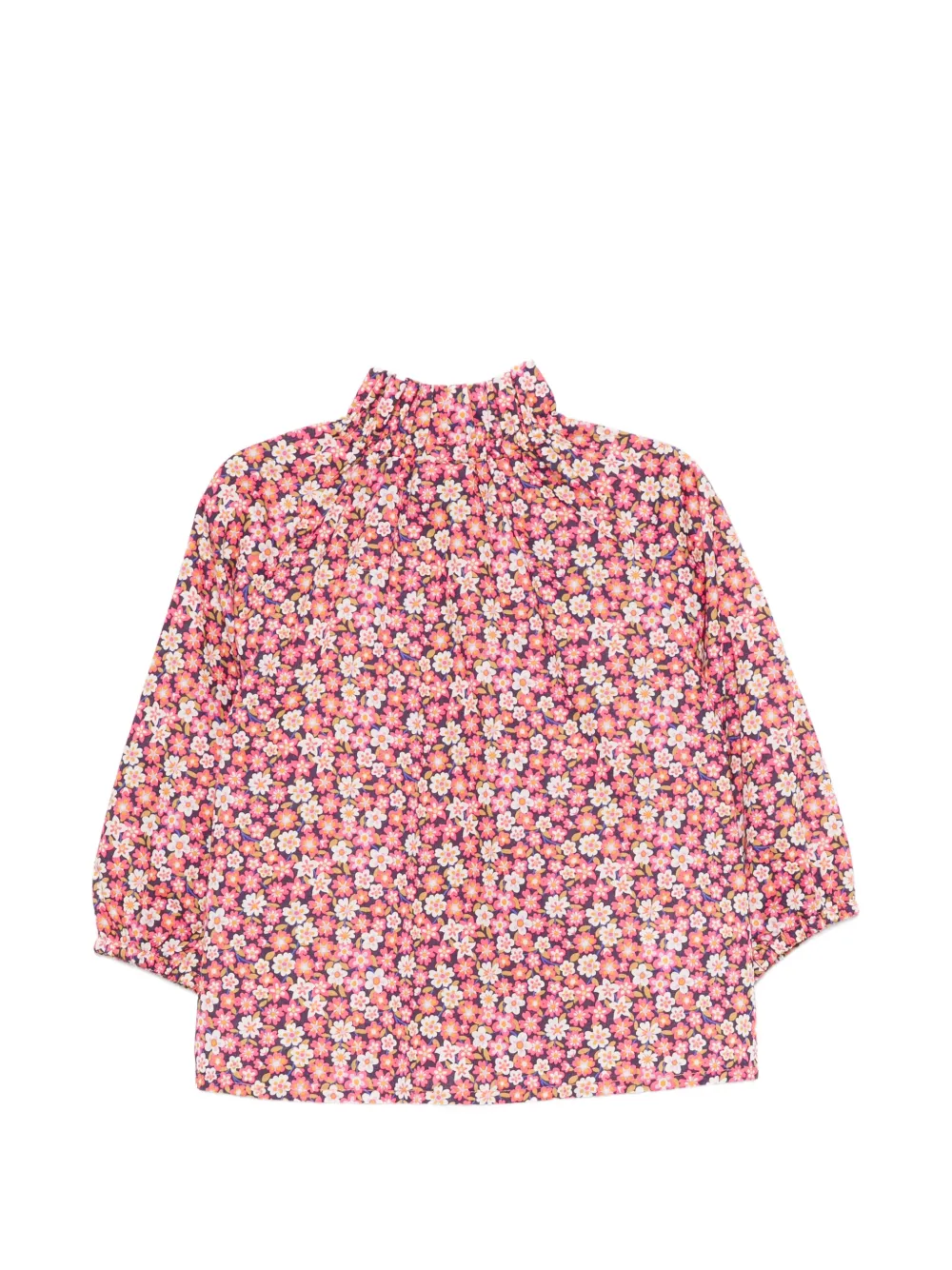 Il Gufo Shirt met ruches Paars