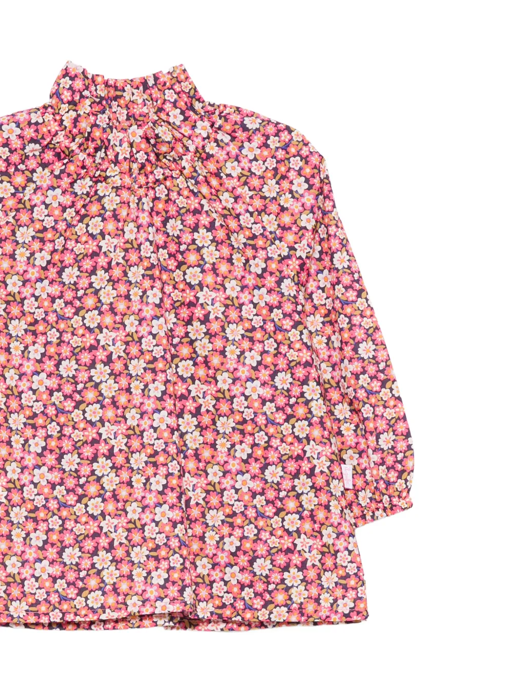 Il Gufo Shirt met ruches Paars