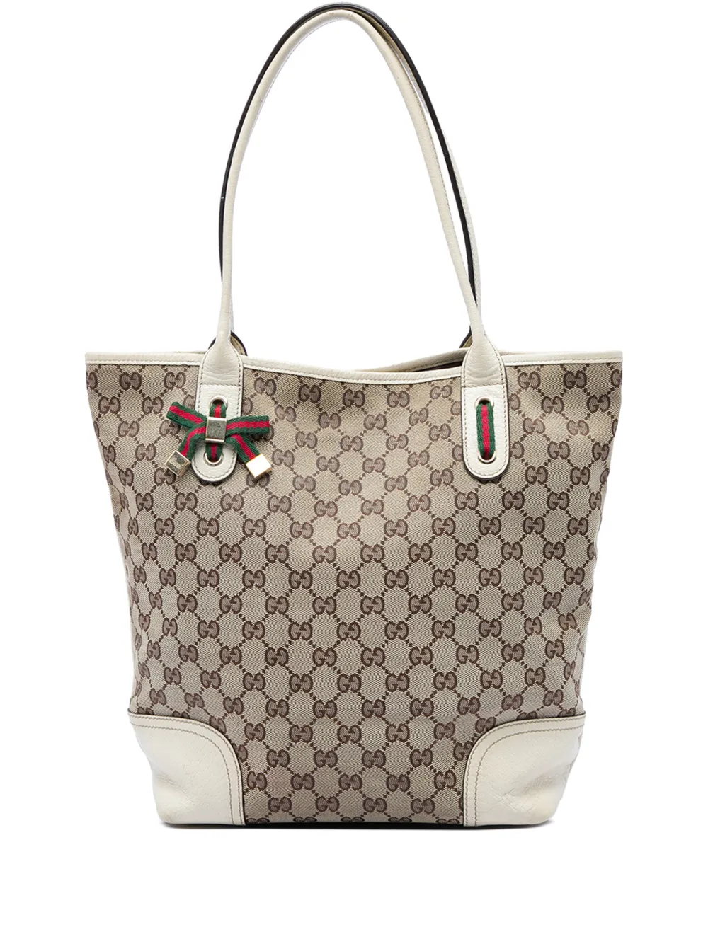 Gucci Pre-Owned 2016-2026 GG Canvas Princy tote bag - Bianco
