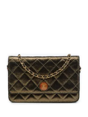 CHANEL Pre-Owned 1997 Tortoiseshell Shoulder Bag | Brown | FARFETCH
