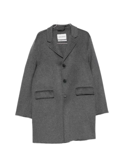 AMARANTO  single-breasted notch-lapel coat