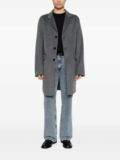 AMARANTO single-breasted notch-lapel coat