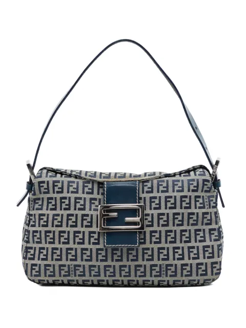 Fendi Pre-Owned 2000-2010 Zucchino Double Flap Slhoulder Bag shoulder bag