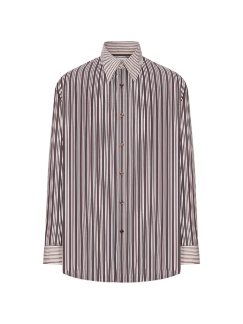 Saint Laurent Winchester striped cotton shirt
