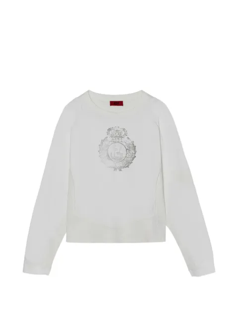 424 Crest Soccer long-sleeved T-shirt