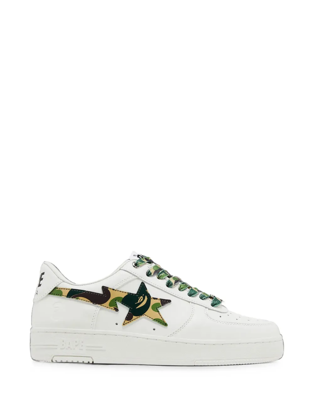 A BATHING APE® ABC Camo Bapesta sneakers - Bianco