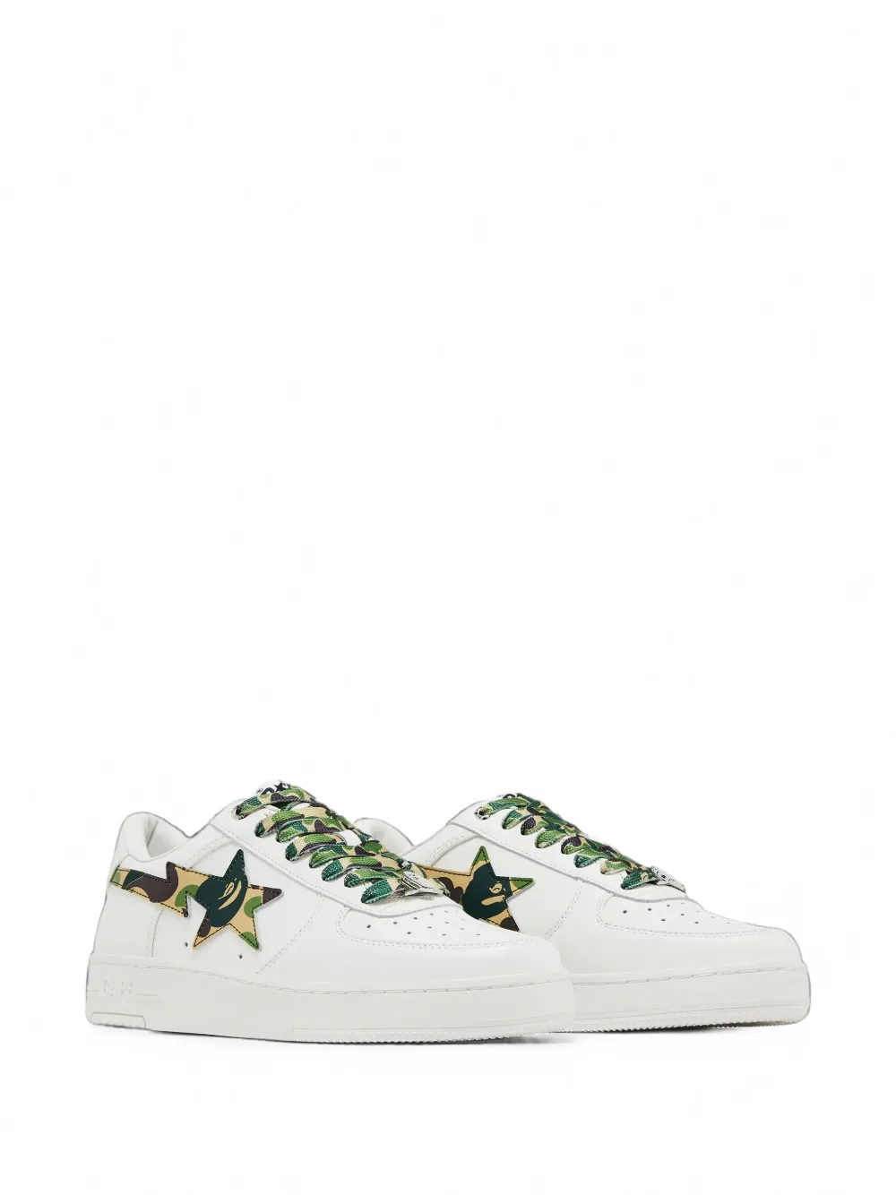 A BATHING APE ABC Camo Bapesta sneakers Wit