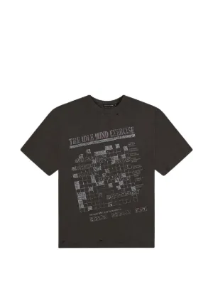 Boredom Kills graphic-print Distressed T-shirt | Black | FARFETCH