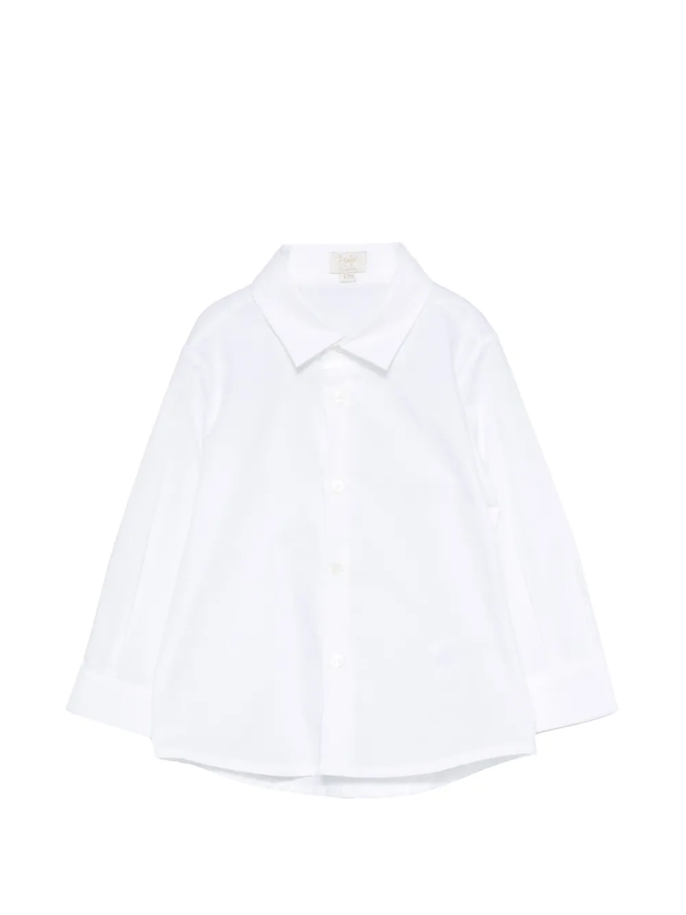 Il Gufo long-sleeve shirt - Bianco
