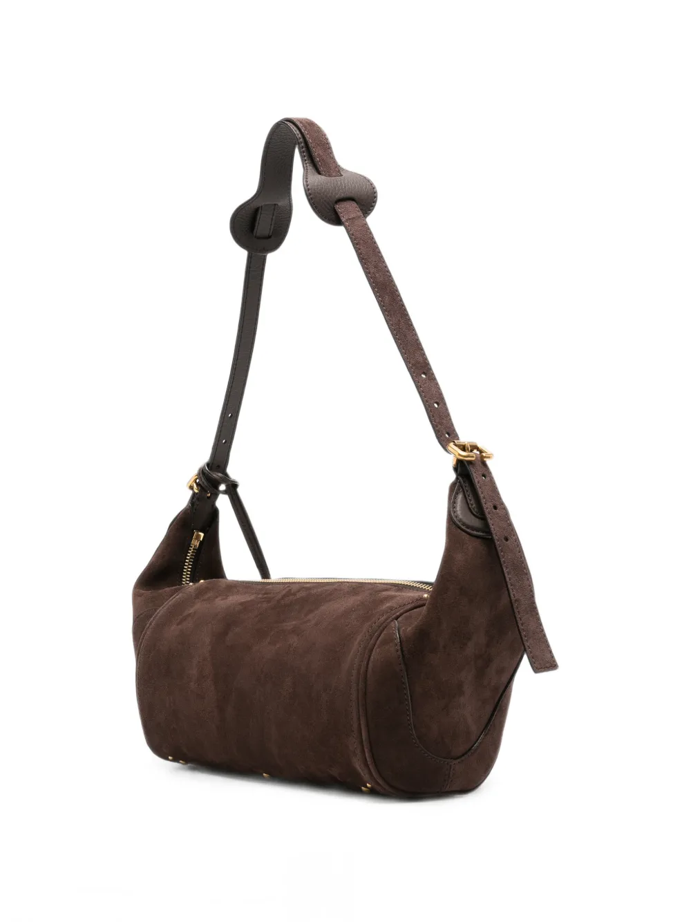 Chloé Paddington suède crossbodytas Bruin