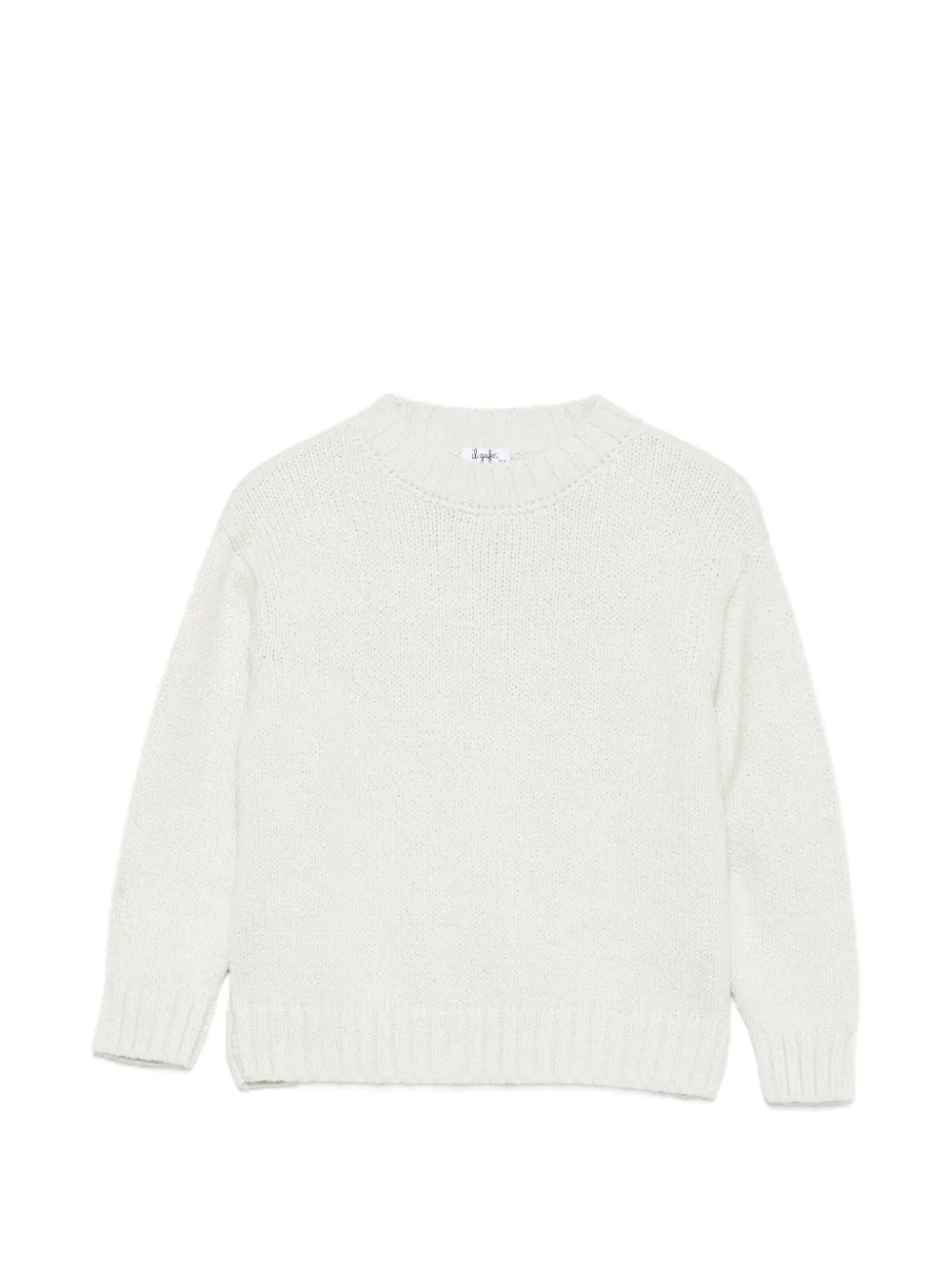 Il Gufo metallic-thread crew-neck sweater - Toni neutri