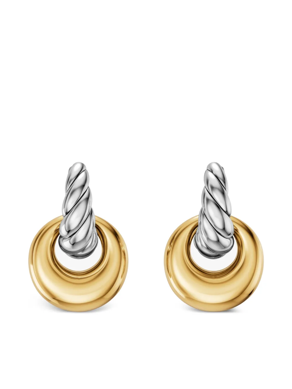 David Yurman boucles d'oreilles Sculpted Cable