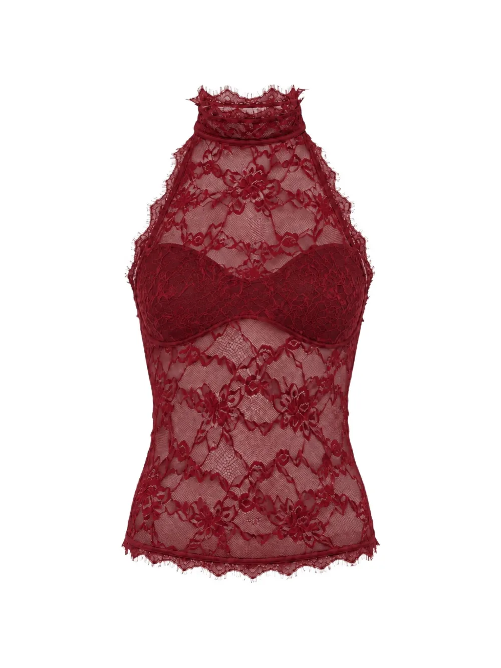 OW Collection Selah floral-lace top