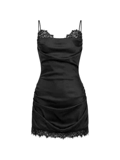 OW Collection Rudy Kleid mit Spitzenbesatz