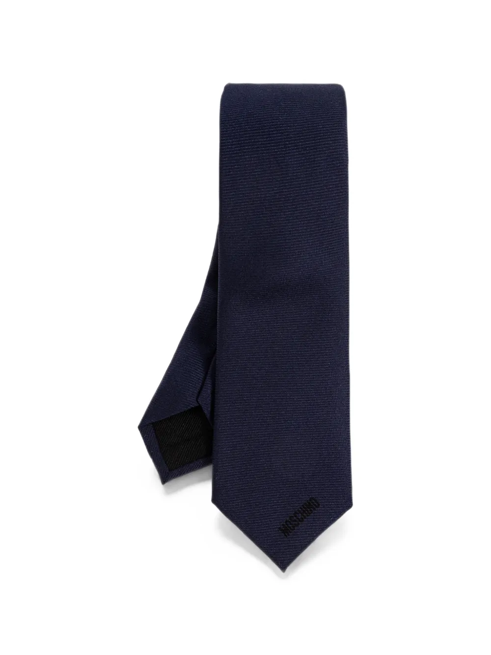 Moschino Teddy Bear silk tie - Blu