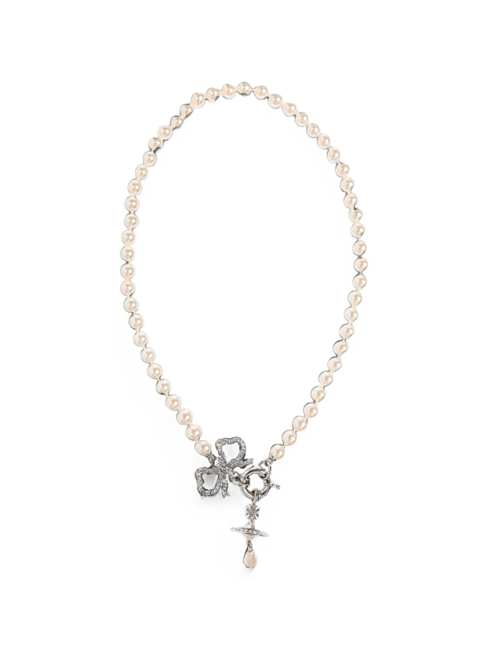 Vivienne Westwood Rigoberta Orb-pendant necklace - Toni neutri