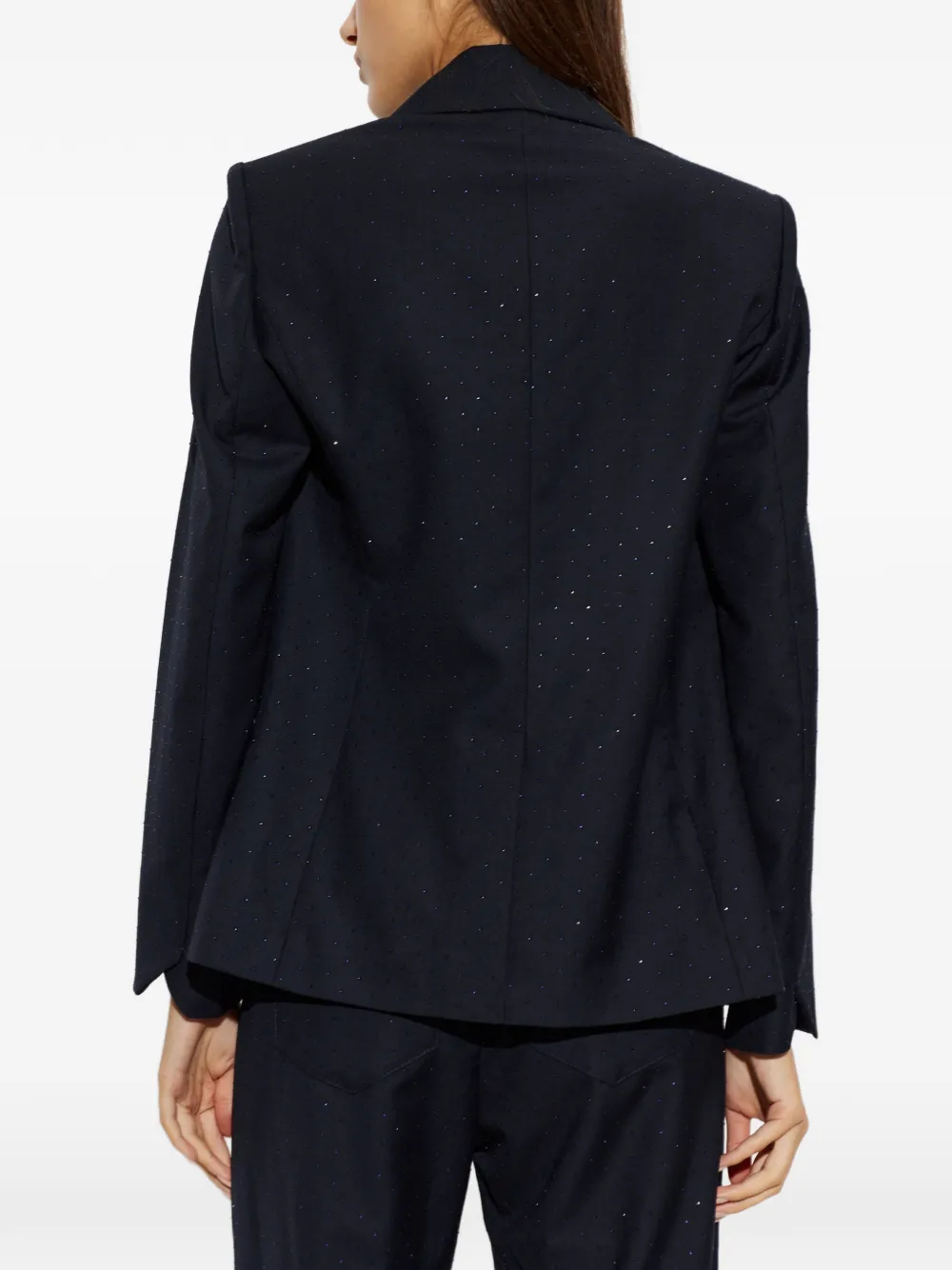 Zadig&Voltaire Vavy blazer verfraaid met kristallen Zwart