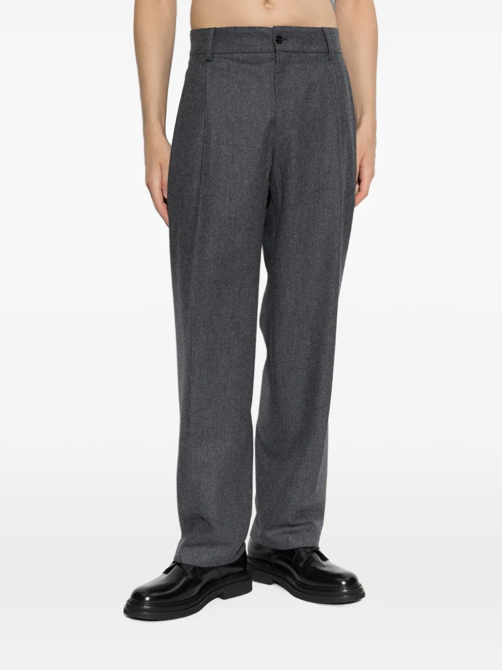 Dolce & Gabbana Wollen broek Grijs