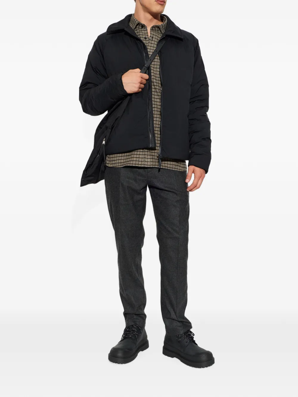 Canada Goose Gewatteerd jack Zwart