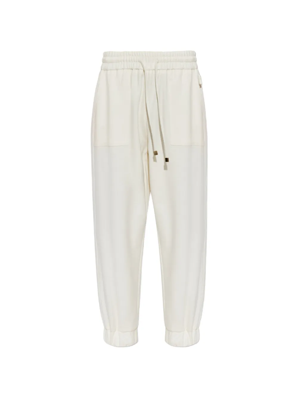 Fabiana Filippi elasticated track pants - Bianco