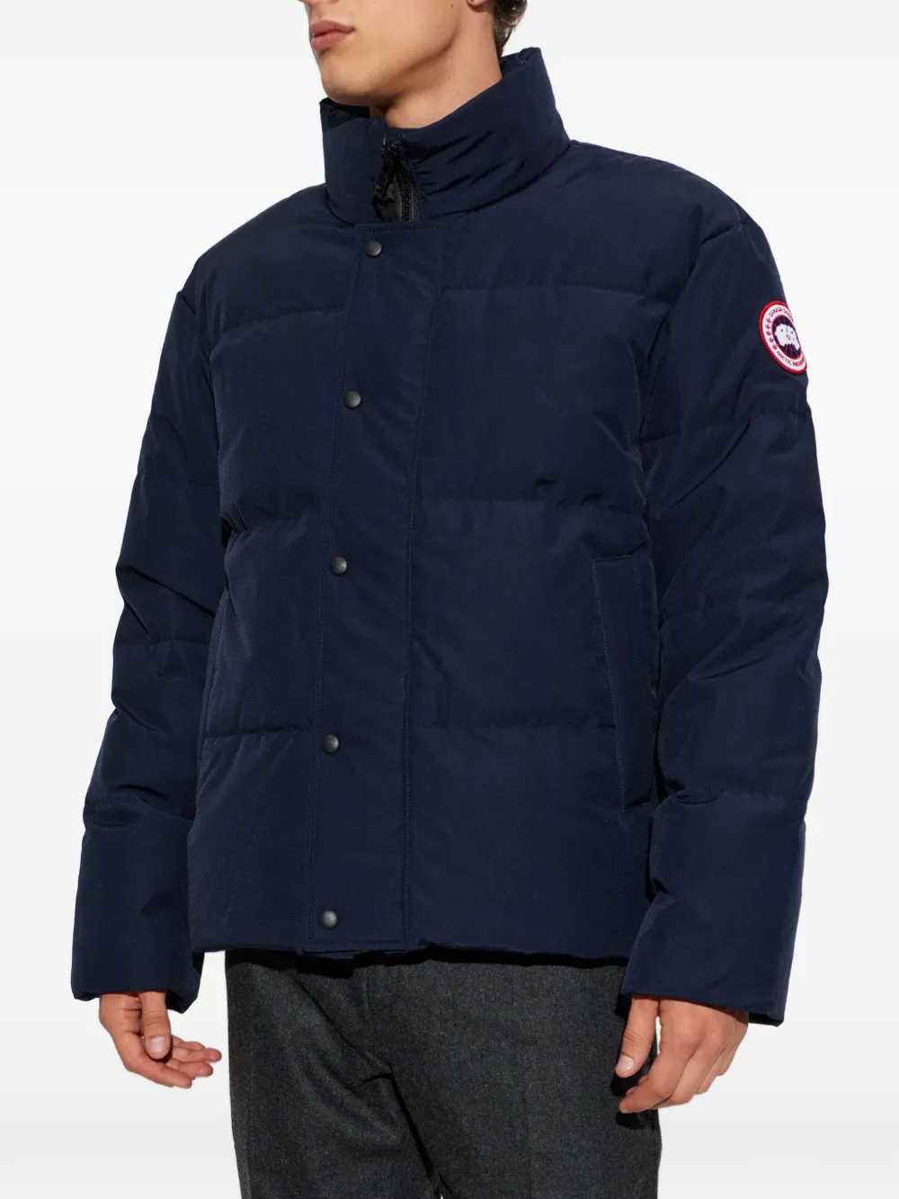 Canada Goose Bayview gewatteerd jack Blauw