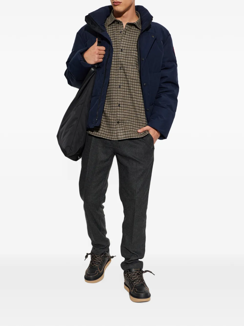 Canada Goose Bayview gewatteerd jack Blauw