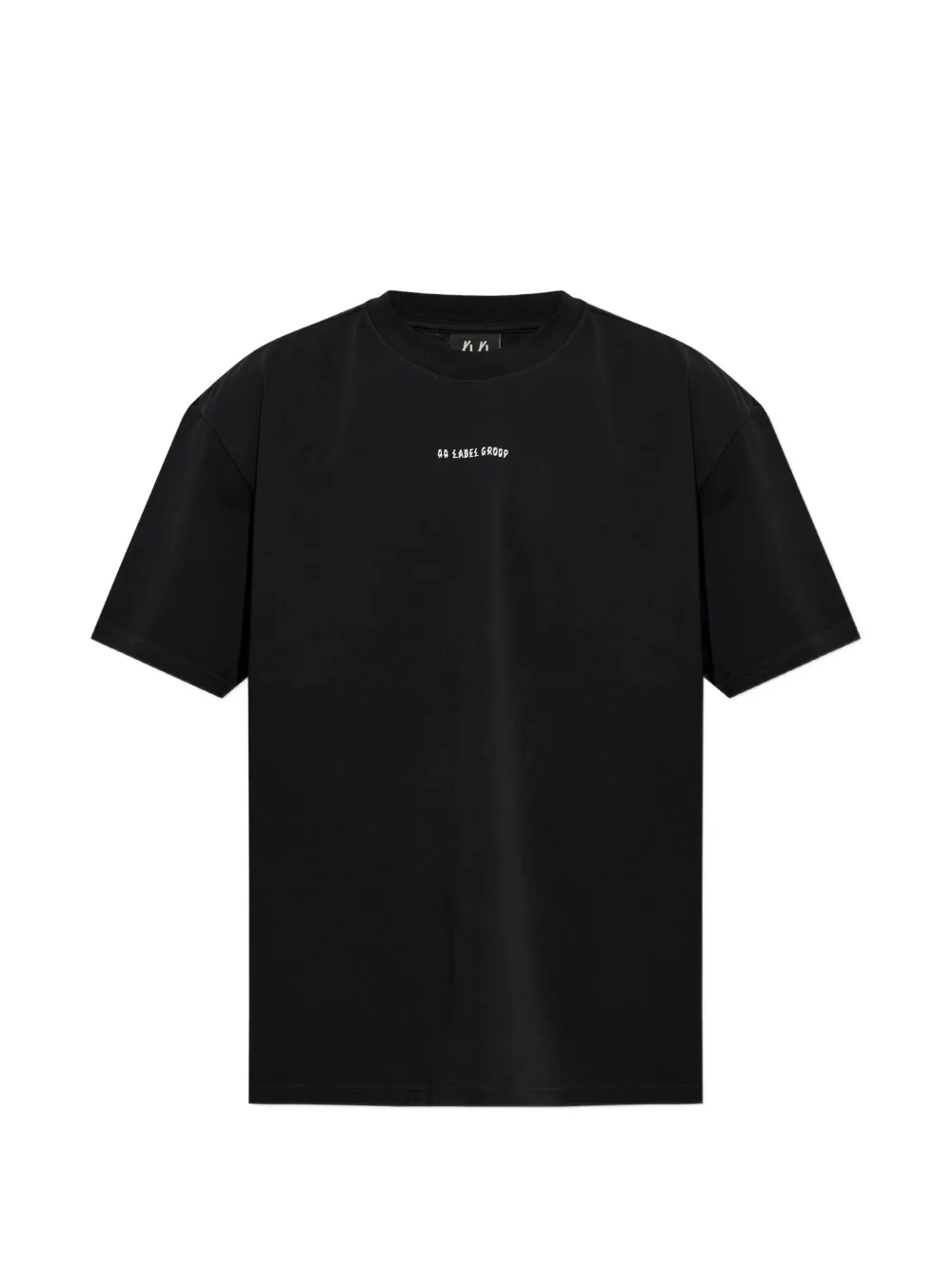44 LABEL GROUP Valery logo-print T-shirt - Schwarz