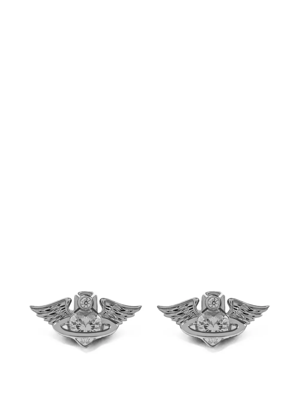 Vivienne Westwood Galena crystal-embellished earrings - Argento