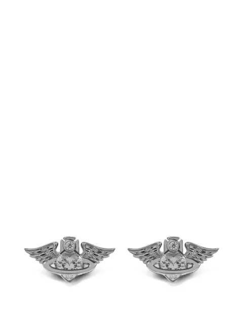 Vivienne Westwood Orb heart-motif earrings