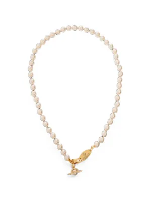 Vivienne Westwood パールドロップ チョーカー | ゴールドトーン