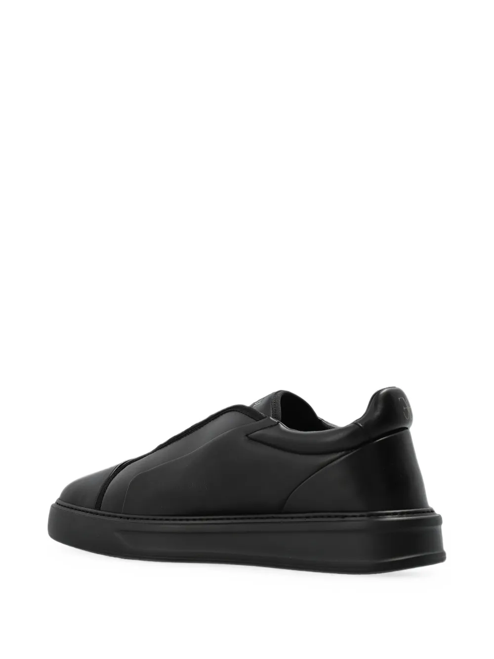 Fabi elasticated low-top sneakers Zwart