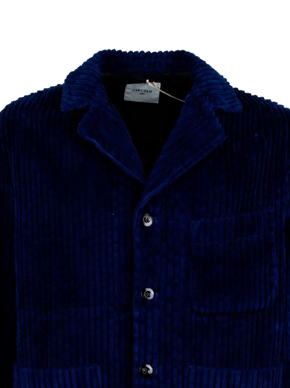 Circolo 1901 Blazer met ribfluwelen effect Blauw