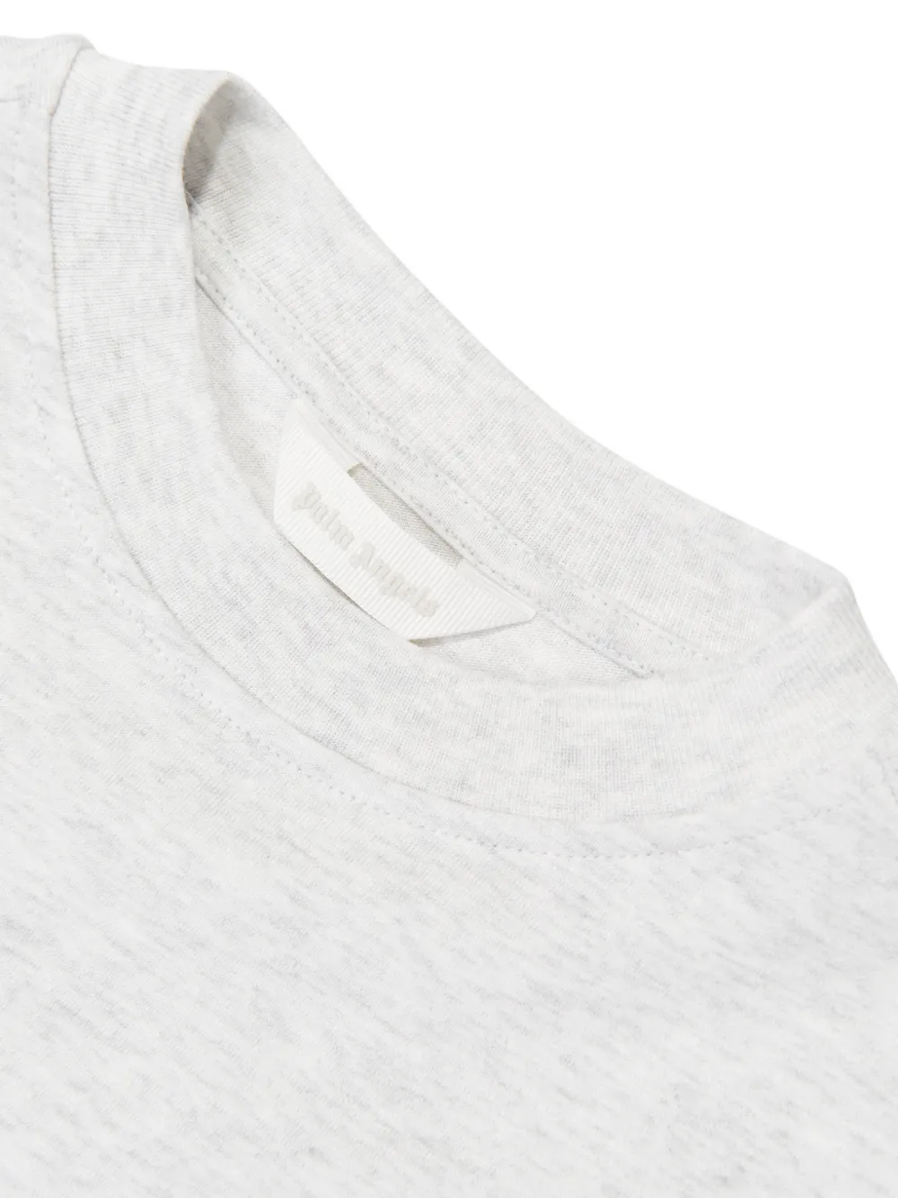 Palm Angels Kids T-shirt met logoprint Grijs