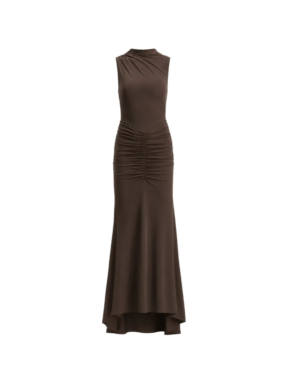 OW Collection Elina ruched sleeveless maxi dress