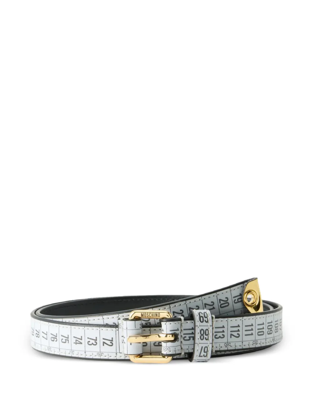 Moschino Tailor tape-measure belt